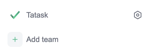 A dialog that has a list of team members who can be assigned to a task